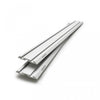 Canaux GearTrackMD de 4 pi de largeur (ensemble de 2) de Gladiator - gris clair