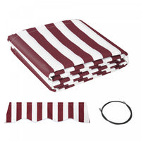 Outsunny Couverture De Remplacement En Tissu Pour Store Retractable De 12' X 10' Protection Contre L