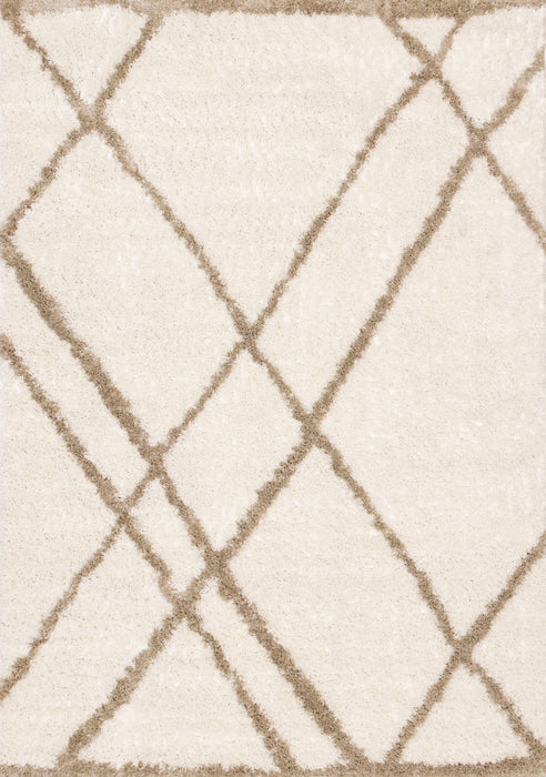 Carpette à poil long douce Taylor - 7 pi 10 po x 10 pi 6 po