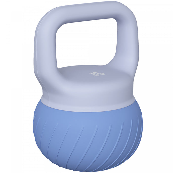 Soozier Kettlebell Souple, 10 kg avec Poignee Antiderapante