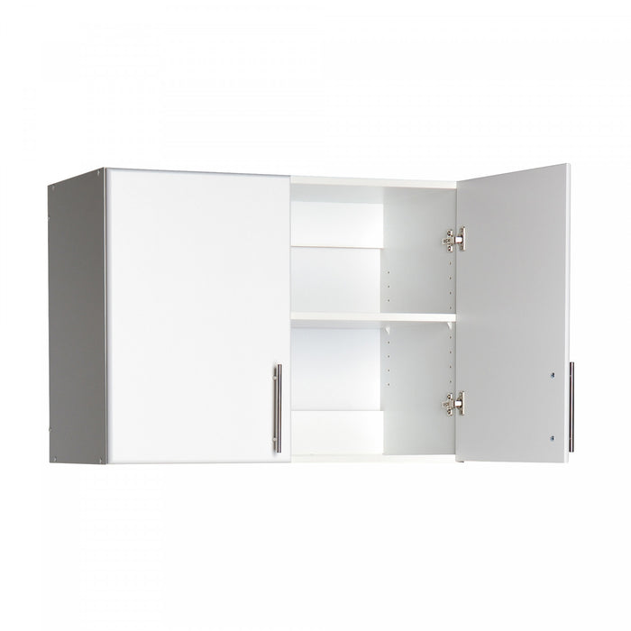 Armoire murale superposable Elite de 32 po - blanche