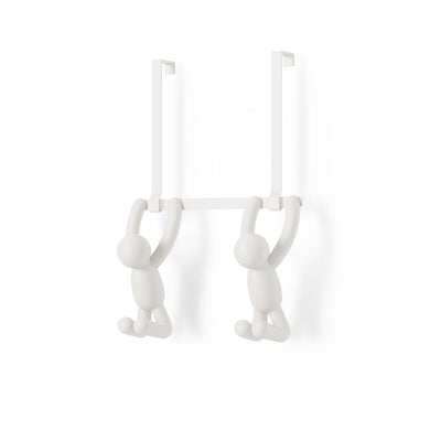 Umbra Buddy Double Over-Door Hooks - White|Crochets doubles pour porte Buddy de Umbra - blancs