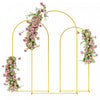 Outsunny Ensemble D'arches De Mariage Dorees De 7/6,5/6 Pieds