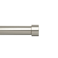 Tringle à rideaux extensible Cappa de Umbra nickel de 1 po - 66 po à 120 po