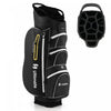 Costway Leger Sac De Chariot De Golf Avec 15 Voies Haut Diviseur Individuel Putter Bien Refroidisseur Sac Noir