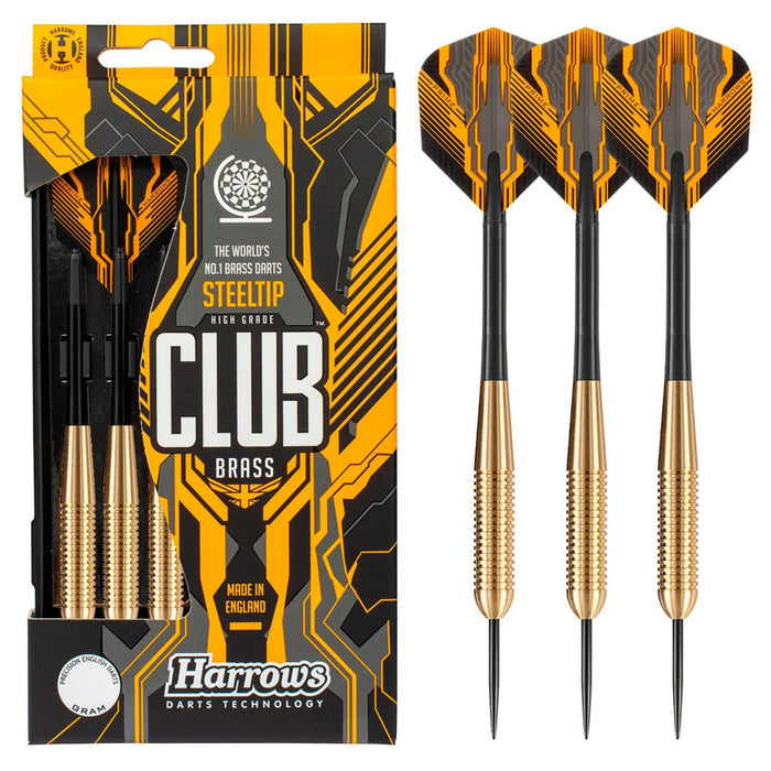 Fléchettes 24 grammes Harrows Club en laiton