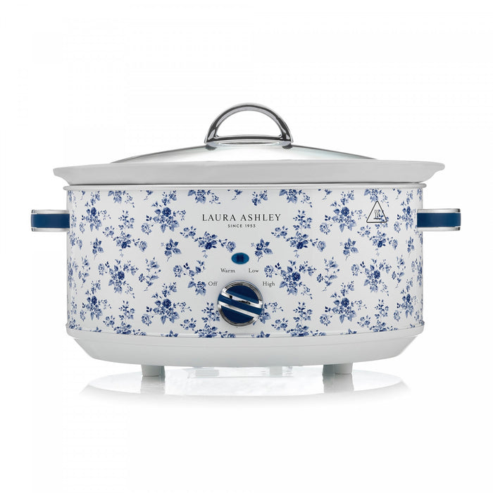 Mijoteuse Laura Ashley à grande capacité de 6,5 l, rosier de Chine - VQ-SLWC6L-LACR-CA