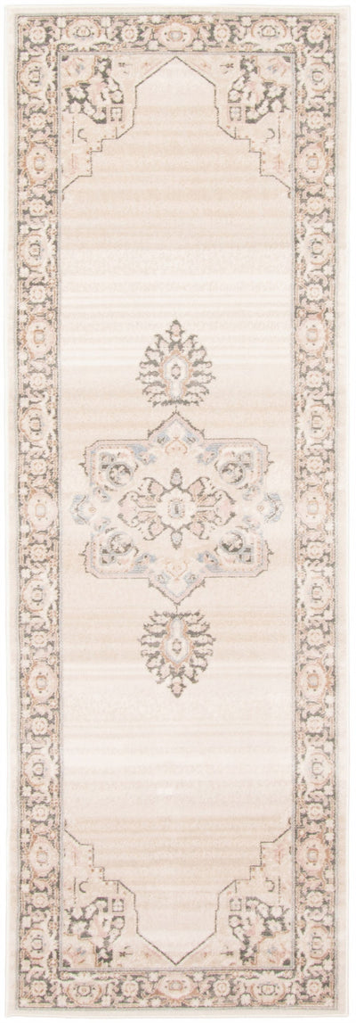 Myra Ivory Runner Area Rug - 2'8" X 8'2"   | Carpette longue Myra ivoire - 2 pi 8 po x 8 pi 2 po