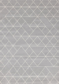Carpette Florence à motifs de triangles abstraits - 4 pi 7 po x 6 pi 7 po