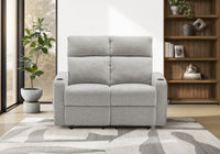 Petit Causeuse Inclinable Rembourre 2 Places, 50