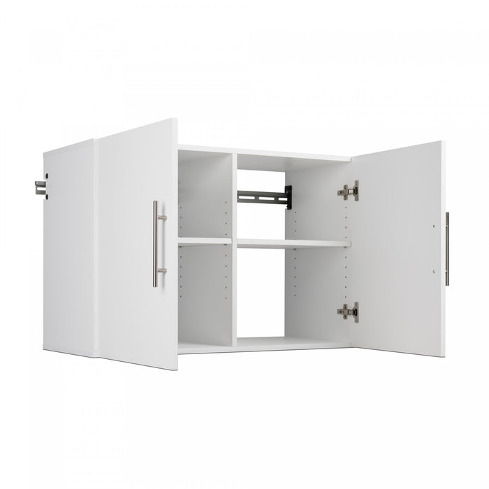 Armoire supérieure de rangement HangUps de 36 po - blanche