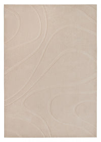  Tapis A Poils Longs Lavable Beige Pearl Hills 5'x7'