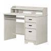 Versa Bureau De Travail Pour Ordinateur Avec Huche - Chene Hivernal