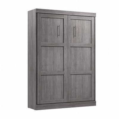 Bestar Pur Full Murphy 59-Inch Wall Bed - Bark Grey|Lit double escamotable mural Pur de Bestar de 59 po - gris écorce