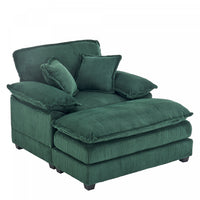 Liam Canape d'interieur moderne en velours cotele 46,9