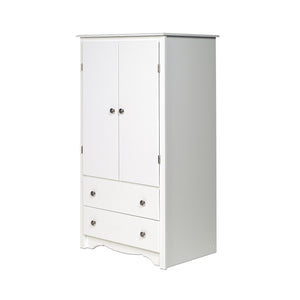 Sonoma Armoires A 2 Portes – Blanc
