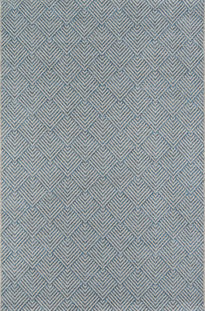 Laura Contemporary 7'10" x 10'10" Area Rug in Blue Indoor Area Rug | Tapis Contemporain Laura 7'10" x 10'10" en Bleu