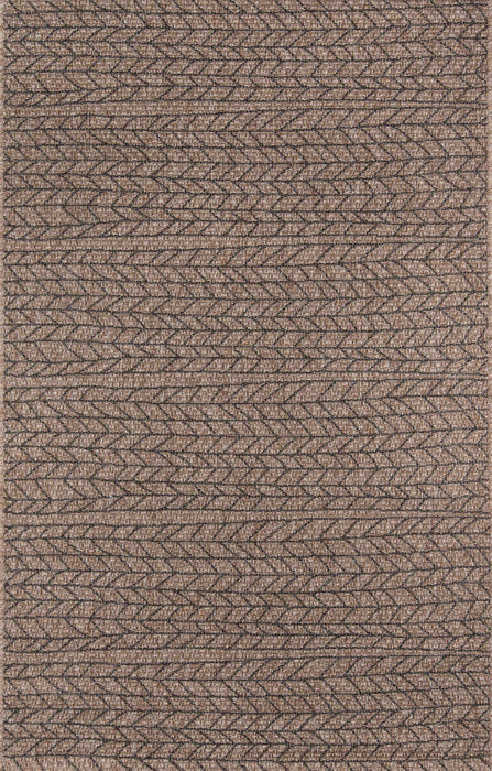 Tapis Contemporain Linden 7'10\" x 10'0\" en brun