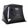 Abri De Tente De Peche Sur Glace Portable Outsunny Pour 4 Personnes Avec Fenetres De Ventilation Avec Sac De Transport