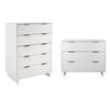 Ensemble de commode 2 pieces Granville Modern en blanc