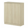  Armoire décorative Arum à 2 portes - chêne blanchi