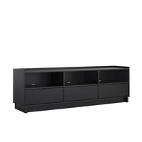 Meuble pour téléviseur Simply Modern de Prepac de 70 po - noir
