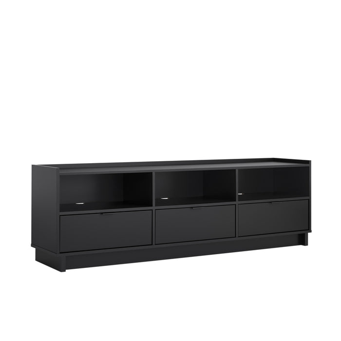 Meuble pour téléviseur Simply Modern de Prepac de 70 po - noir
