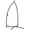 Outsunny Support de chaise hamac, cadre en acier avec porte-gobelet