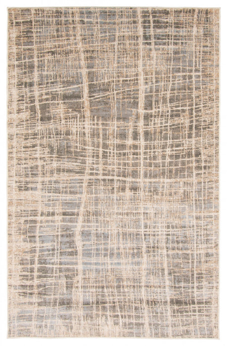 Carpette Lattice grise - 8 pi 0 po x 10 pi 0 po  