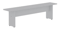 Banc moderne Nomad de Manhattan Comfort de 67,91 po pour la salle à manger - blanc