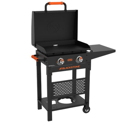 Blackstone 22" On-The-Go Cart Griddle With Hood - 2475 | Gril sur chariot mobile avec capot Blackstone 22" - 2475