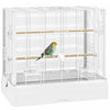 Cage A Oiseaux 22 Po Avec Plateau, Recipients Alimentaires