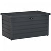 Outsunny Grande Boite De Pont Avec Serrure Outils De Jardin Gris
