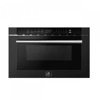 Forno Espresso Capoliveri 24" Microwave Drawer in Black, 1.2 cu.ft. - FMWDR3000-24BLK | Tiroir-four a micro-ondes Espresso Capoliveri 24 po en noir, 1,2 pi³ - FMWDR3000-24BLK