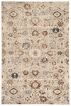 Tapis Lavable/Traditionnel Lunelle 6'7\" x 9'0\" en Gris