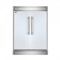  Refrigerateur/congelateur convertible Maderno de 60 po, blanc, 27,2 pi³ – FFFFD1722-60MG-WHT