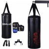 Sac De Sable 10 Kg Suspendus Pour Enfants Formation Avec Gants De Boxe Et Corde A Sauter Professionnelle，ensemble Complet De Boxe Pour Kick Boxing, Thai Boxe, Taekwondo,25x25x60cm