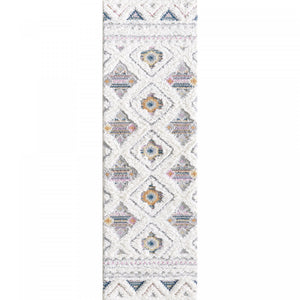Carpette à poil long Lola bohème - 2 pi 7 po x 8 pi