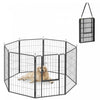 Parc pour chien de 39 po avec porte pour grands chiens