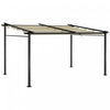 Outsunny - Pergola Metallique Avec Toit Coulissant - Auvent De Pergola