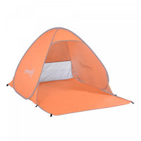 Abri De Plage Tente De Plage Pliable Pop-up Automatique Instantane Protection Uv Fenetre Arriere Gra