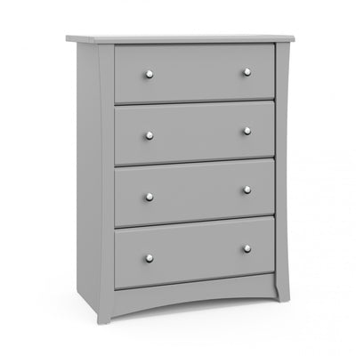 Storkcraft Crescent 4 Drawer Dresser - Pebble Gray