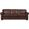 Hydeline Brookfield Sofa en cuir – Brun