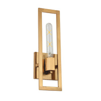 Applique murale Wisteria de Dainolite avec fini laiton antique et 1 ampoule