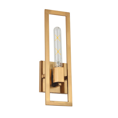 Dainolite Wisteria 1 Light Wall Sconce Aged Brass Lamp|Applique murale Wisteria de Dainolite avec fini laiton antique et 1 ampoule