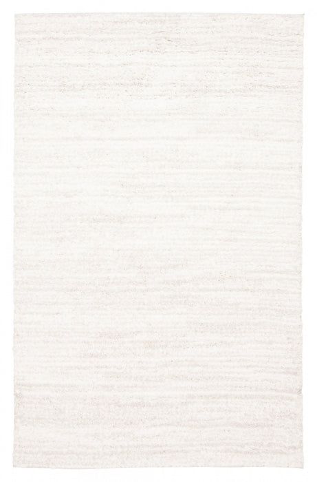 Carpette Yeti ivoire et grise - 8 pi 0 po x 10 pi 0 po   