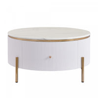  Table Basse Ronde Moderne Nelson De 31,5