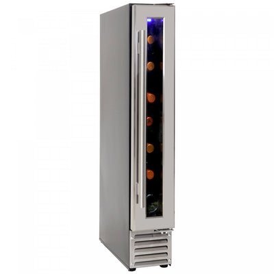 Koolatron 7 Bottle Built-In Compressor Wine Cellar Stainless Steel|Cellier encastré à compresseur Koolatron en acier inoxydable pour 7 bouteilles de vin