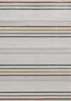 Carpette London à rayures multicolores - 7 pi 10 po x 10 pi 6 po