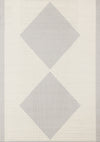 Carpette Florence à motif de diamants pour l’intérieur - 4 pi 7 po x 6 pi 7 po